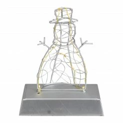 Northlight 8" LED Lighted Silver Wired Snowman Christmas Stocking Holder 9 Northlight 8" LED Lighted Silver Wired Snowman Christmas Stocking Holder -Northlight Shop northlight wy89006 2 26804.1609385228
