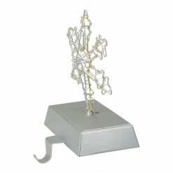 Northlight 7.5" LED Lighted Silver Wired Snowflake Christmas Stocking Holder -Northlight Shop northlight wy89008 3 67670.1665611634