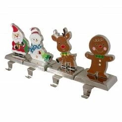 Northlight Set Of 4 Christmas Figures Stocking Holders With Silver Base -Northlight Shop northlight wy89017 2 95897.1616684979