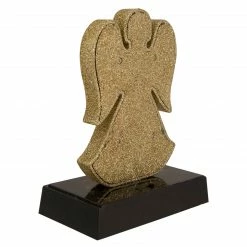 Northlight Gold Glittered LED Lighted Angel Christmas Stocking Holder 7" -Northlight Shop northlight wy92558 3 updated 64328.1661885781