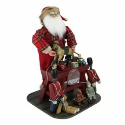 Northlight 21" Santa Claus The Toy Maker With Work Station Christmas Figurine -Northlight Shop northlight x84196 1 91220.1588403908