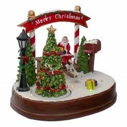 Northlight 8" Lighted Winter Christmas Scene With Music And A Turning Tree -Northlight Shop northlight xh90619 1 47343.1665610437