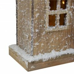 Northlight 30" Snow-Covered Rustic Wooden House Christmas Tabletop -Northlight Shop northlight y90258 3 01058.1605925994
