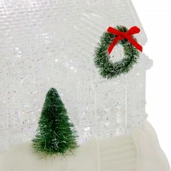 Northlight 9" LED Lighted Icy Crystal Glitter Snow Globe Christmas House 9 Northlight 9" LED Lighted Icy Crystal Glitter Snow Globe Christmas House -Northlight Shop northlight y92098 2 12086.1661885703