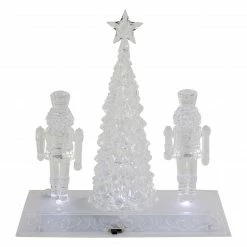 Northlight 9" LED Lighted Icy Crystal Nutcracker And Christmas Tree Decoration 11 Northlight 9" LED Lighted Icy Crystal Nutcracker And Christmas Tree Decoration -Northlight Shop northlight y92099 3update 96109.1664465770