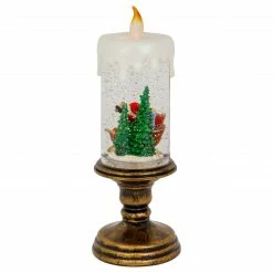 Northlight 11-Inch LED Lighted Glitter Snow Globe Candle Christmas Figurine 11 Northlight 11-Inch LED Lighted Glitter Snow Globe Candle Christmas Figurine -Northlight Shop northlight y92100 3update 06533.1661885801
