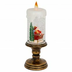 Northlight 11-Inch LED Lighted Glitter Snow Globe Candle Christmas Figurine 10 Northlight 11-Inch LED Lighted Glitter Snow Globe Candle Christmas Figurine -Northlight Shop northlight y92100 4update 58026.1661885800