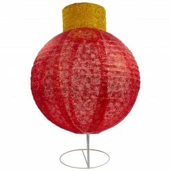 Northlight 38" LED Lighted Twinkling Red Tinsel Ornament Outdoor Christmas Decoration -Northlight Shop northlight ye92359 1 20107.1665610758