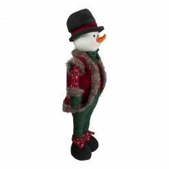 Northlight 25" Red And Green Jolly Plush Boy Snowman Christmas Figure -Northlight Shop northlight yh88757 1 61042.1608347586