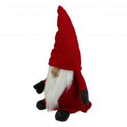 Northlight 13.5" Red And Gray Portly Smiling Man Gnome Table Top Christmas Figure -Northlight Shop northlight yj36282 a 3 67236.1587645152
