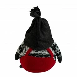 Northlight 9.5" Charcoal Gray And Red Happy Smiling Gnome Christmas Tabletop Decor -Northlight Shop northlight yj37601 3 59667.1588415740