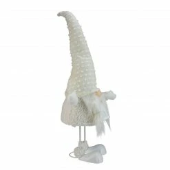 Northlight 24.5" White And Beige Sparkling Serena Christmas Gnome -Northlight Shop northlight yj37642 1 52374.1588415760