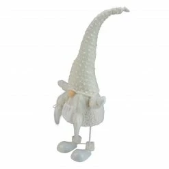 Northlight 24.5" White And Beige Sparkling Serena Christmas Gnome -Northlight Shop northlight yj37642 2 42718.1588415759