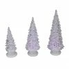 Northlight Set Of 3 Color Changing LED Lighted Christmas Trees