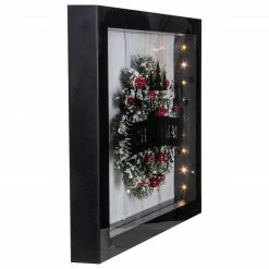 Northlight 14" Black Framed 3D "Merry Christmas" LED Christmas Box Decor 7 Northlight 14" Black Framed 3D "Merry Christmas" LED Christmas Box Decor -Northlight Shop northlight yw90669 2 sample 65608.1600478489