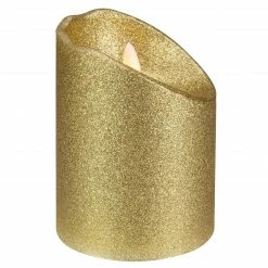 Northlight 4" LED Gold Glitter Flameless Christmas Decor Candle -Northlight Shop northlight yw90680 3 sample 42711.1600996805