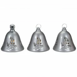 Northlight Set Of 3 Musical Lighted Silver Bells Christmas Decorations, 6.5" -Northlight Shop northlight yw91560 3 05327.1665611934