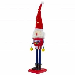 Northlight 16.75" Red And Blue Dots Christmas Nutcracker Figurine -Northlight Shop nothlight 97173 5 updated 19323.1665610433