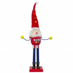 Northlight 16.75" Red And Blue Dots Christmas Nutcracker Figurine -Northlight Shop nothlight 97173 updated 98722.1665610433