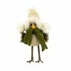 Northlight 9" Standing Bird In Winter Apparel Christmas Figure