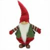 Northlight 22" Red And White Gnome Christmas Tabletop Decoration
