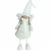 Northlight 26.75" White Bobble Girl Angel Christmas Tabletop Figurine