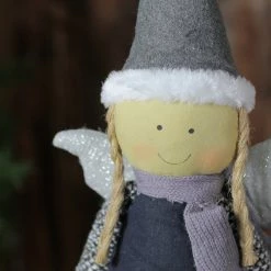 Northlight 26.5" Blue And White Angel With Dangling Legs Christmas Figurine -Northlight Shop q7j4s17vadesocnryw8dnmeaeixzgska 80880.1665610436