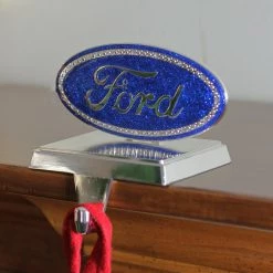 Northlight 5" Blue And Silver Officially Licensed Iconic Ford Logo Christmas Stocking Holder -Northlight Shop qddmyqrugrnqpphtdko1v0jxpny8grop 42515.1665580317