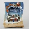 Sterling International Inc 10" Blue And Beige LED Lighted Musical Holiday Village Book Christmas Tabletop Decor