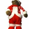 Allstate 19" Red And White Knit Suit Bear Christmas Tabletop Figurine