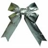 Vickerman 24" X 30" Silver Lamé Indoor Commercial Christmas Bow