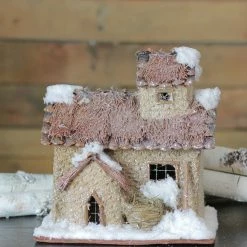 Northlight 9.25" Brown And Beige Two Story Snowy Cabin Christmas Tabletop Decor -Northlight Shop rg3qoyz01uausj83edrubajxwttq48rd 45397.1588415536