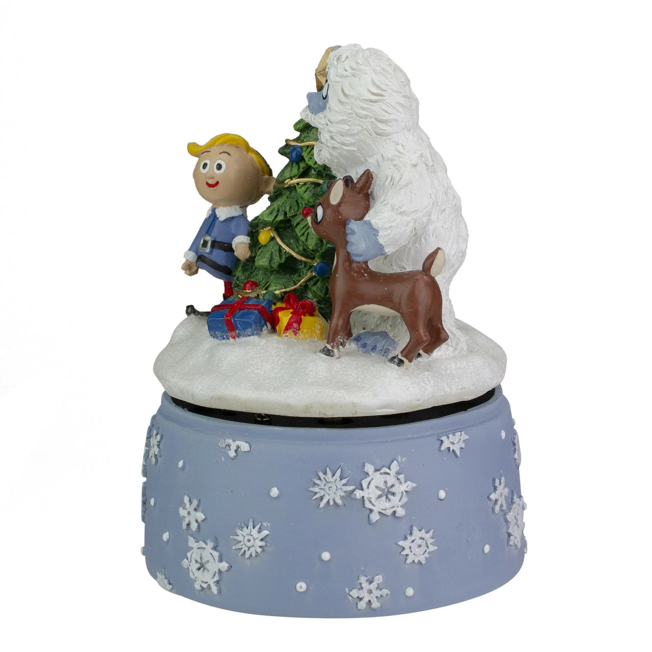 Roman 6" Rudolph And Friends Rotating Music Player Christmas Windup Figurine 3 Roman 6" Rudolph And Friends Rotating Music Player Christmas Windup Figurine - Image 3
