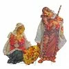 Roman 48" Yellow And Red Fontanini Holy Family Lighted Nativity Christmas Outdoor Decoration