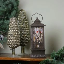 Roman 11" Deer With Cardinals LED Lighted Christmas Lantern 6 Roman 11" Deer With Cardinals LED Lighted Christmas Lantern -Northlight Shop roman 30597 3 23958.1588404952