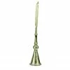 Roman 6" Green And Gold Icicle Bell Hanging Christmas Ornament