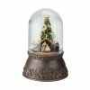 Roman 8" Exquisite Musical Rotating Nativity Christmas Snow Globe Glitterdome