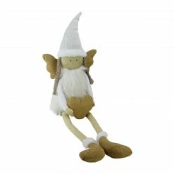 Northlight 26" White And Beige Sitting Girl Angel With Dangling Legs Tabletop Decor -Northlight Shop rsgd4wvcf16fkaie4pljurm5l0rlug6d 69785.1665611932