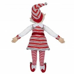 Select Artificials 20" Red And White Peppermint Striped Elf With Jingle Bells 9 Select Artificials 20" Red And White Peppermint Striped Elf With Jingle Bells -Northlight Shop select xn440 20 rw 4 22811.1588415797