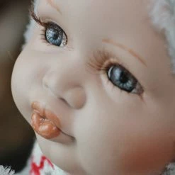 Northlight 9" Gray And Red Pucker Up Baby In Mouse Costume Collectible Christmas Doll -Northlight Shop slfrsb2bncdud7drffj12rd6nfjwepij 57874.1588411365