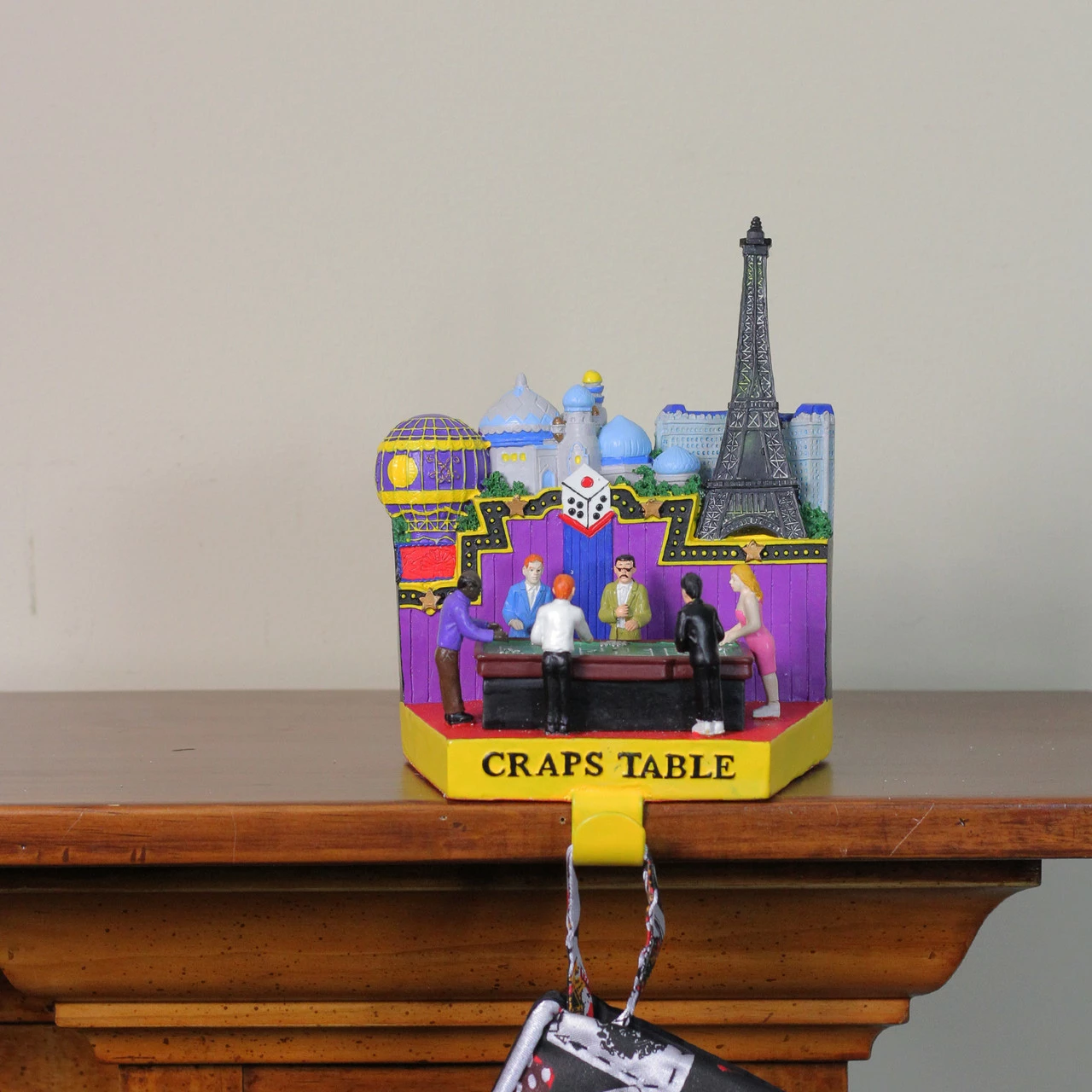 Sterling International Inc 7.25" Casino Gambling Craps Table Christmas Stocking Holder 1 Sterling International Inc 7.25" Casino Gambling Craps Table Christmas Stocking Holder