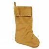 Northlight 20" Gold Glittered Starburst Christmas Stocking With Cuff