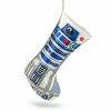 Kurt Adler 19" Blue And White Battery Operated R2D2 Christmas Stocking