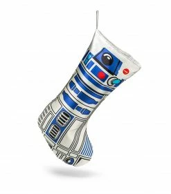 Kurt Adler 19" Blue And White Battery Operated R2D2 Christmas Stocking