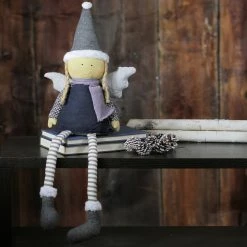 Northlight 26.5" Blue And White Angel With Dangling Legs Christmas Figurine -Northlight Shop tmyjiipt3zm0hyo6zn7bi8jhfp1z93uq 64059.1665610436