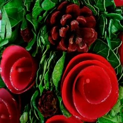 Northlight 15.75" Red And Green Contemporary Flower Christmas Tree Decor -Northlight Shop u8oxrrvqvgwkpvfh2alzvazejgpviulq 34502.1665610432