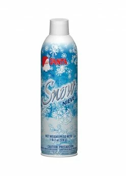 CC Christmas Decor Santa Winter White Christmas Artificial Snow Spray 18 Oz