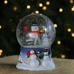 Northlight 7" Snow Family Musical Christmas Snow Globe -Northlight Shop v2h2q4anz5ilb89ircpacyy7zbaq4yls 80191.1597451796
