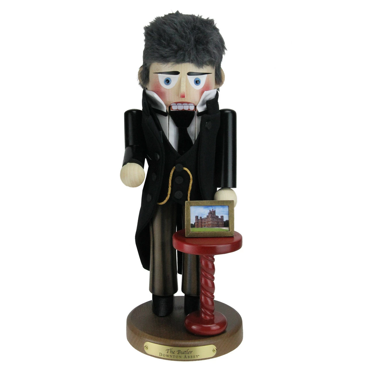 Kurt Adler 16" Black And Gray Abbey Butler Collectible Christmas Nutcracker Figurine 1 Kurt Adler 16" Black And Gray Abbey Butler Collectible Christmas Nutcracker Figurine