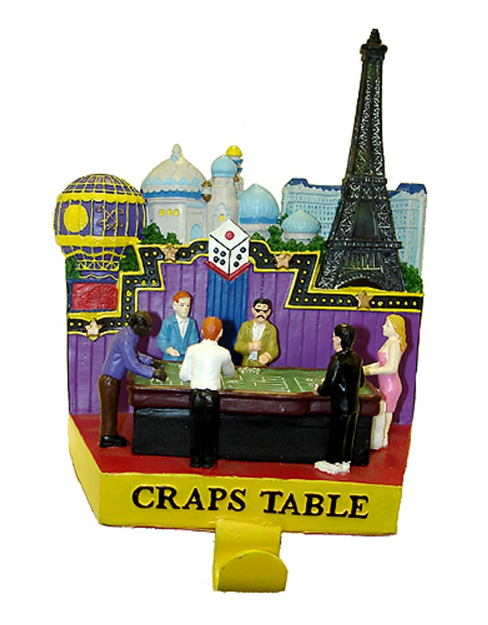Sterling International Inc 7.25" Casino Gambling Craps Table Christmas Stocking Holder 2 Sterling International Inc 7.25" Casino Gambling Craps Table Christmas Stocking Holder - Image 2